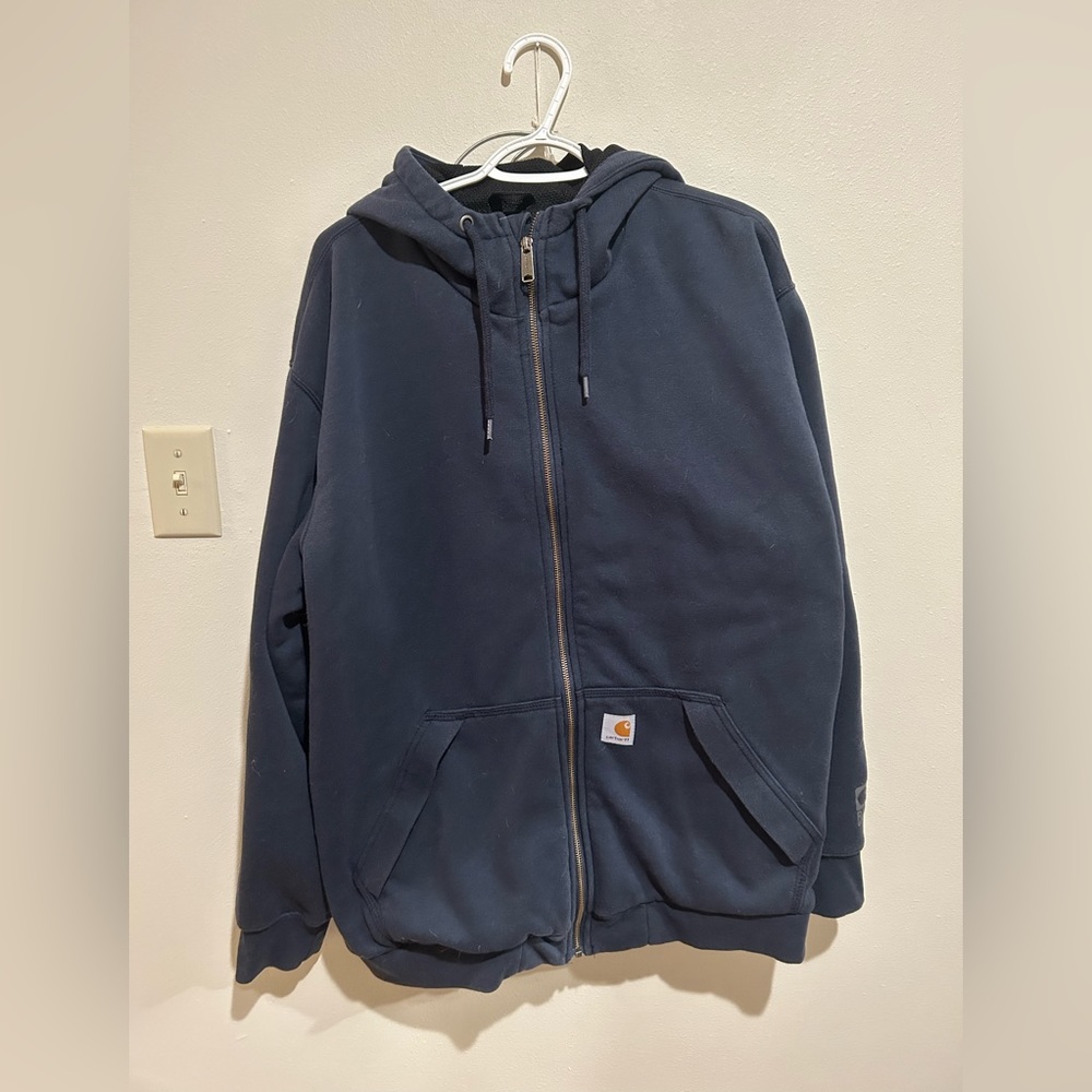 Carhartt rain defender zip up hoodie